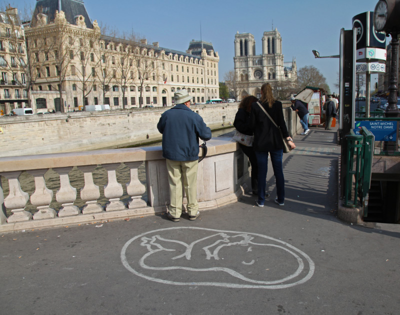 Life begins at conception Quai Saint-Michel de Paris le 25 Mars 2011