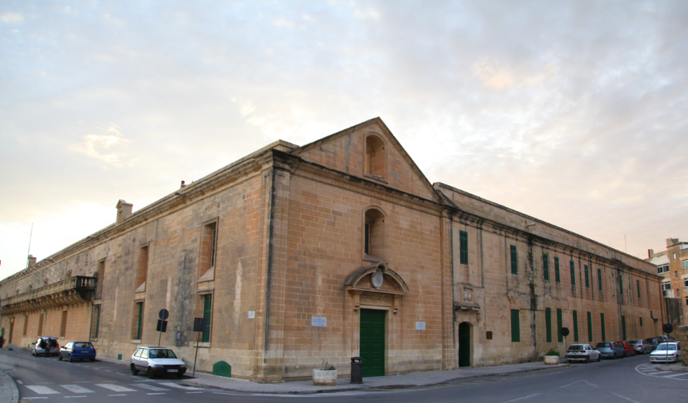 acra Infermeria (Holy Infirmary), built in 1574 by the Order of Saint John of Jerusalem