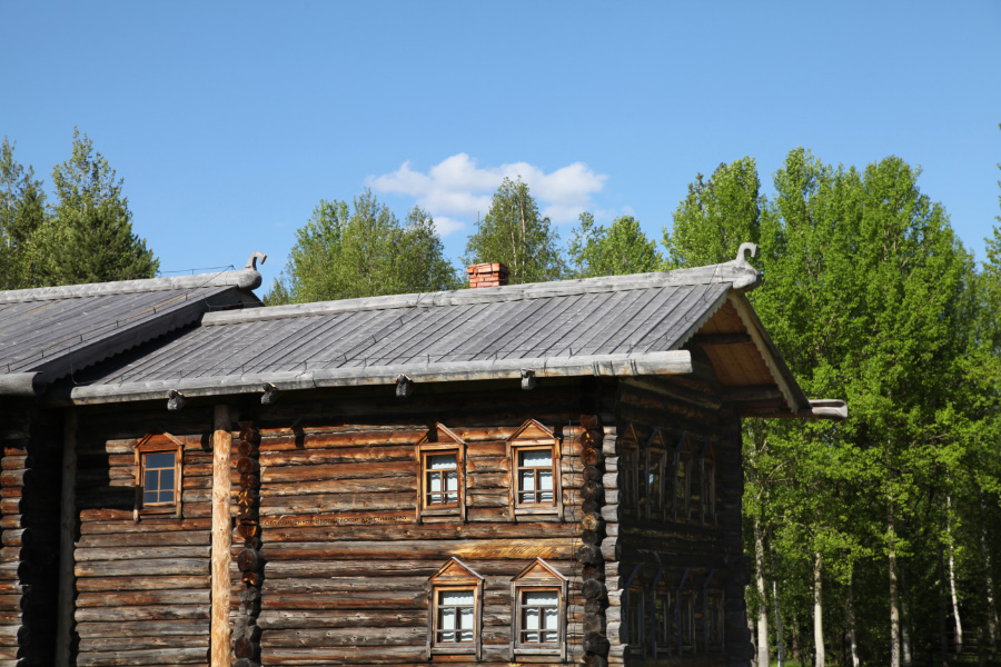 Usadba Zazhitochnovo Krestyanina Dom-Dvor Fyedotova dated 1854