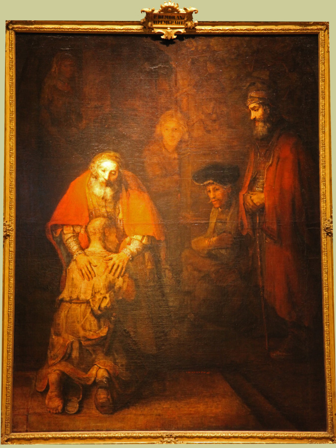 The Return of the Prodigal Son by Rembrandt Harmenszoon van Rijn