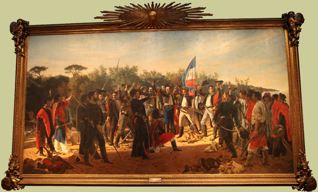 El Juramento de los Treinta y Tres Orientales 1878 by Juan Manuel Blanes