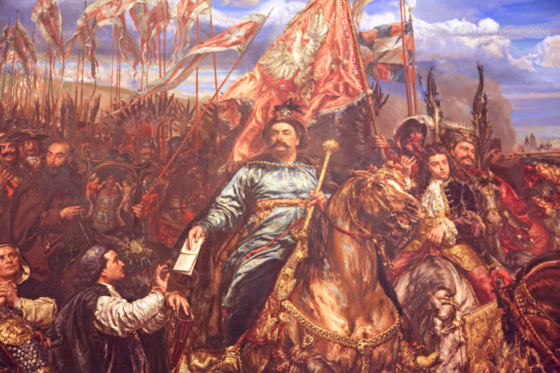 Sobieski detail from painting by Matejko in Vatican